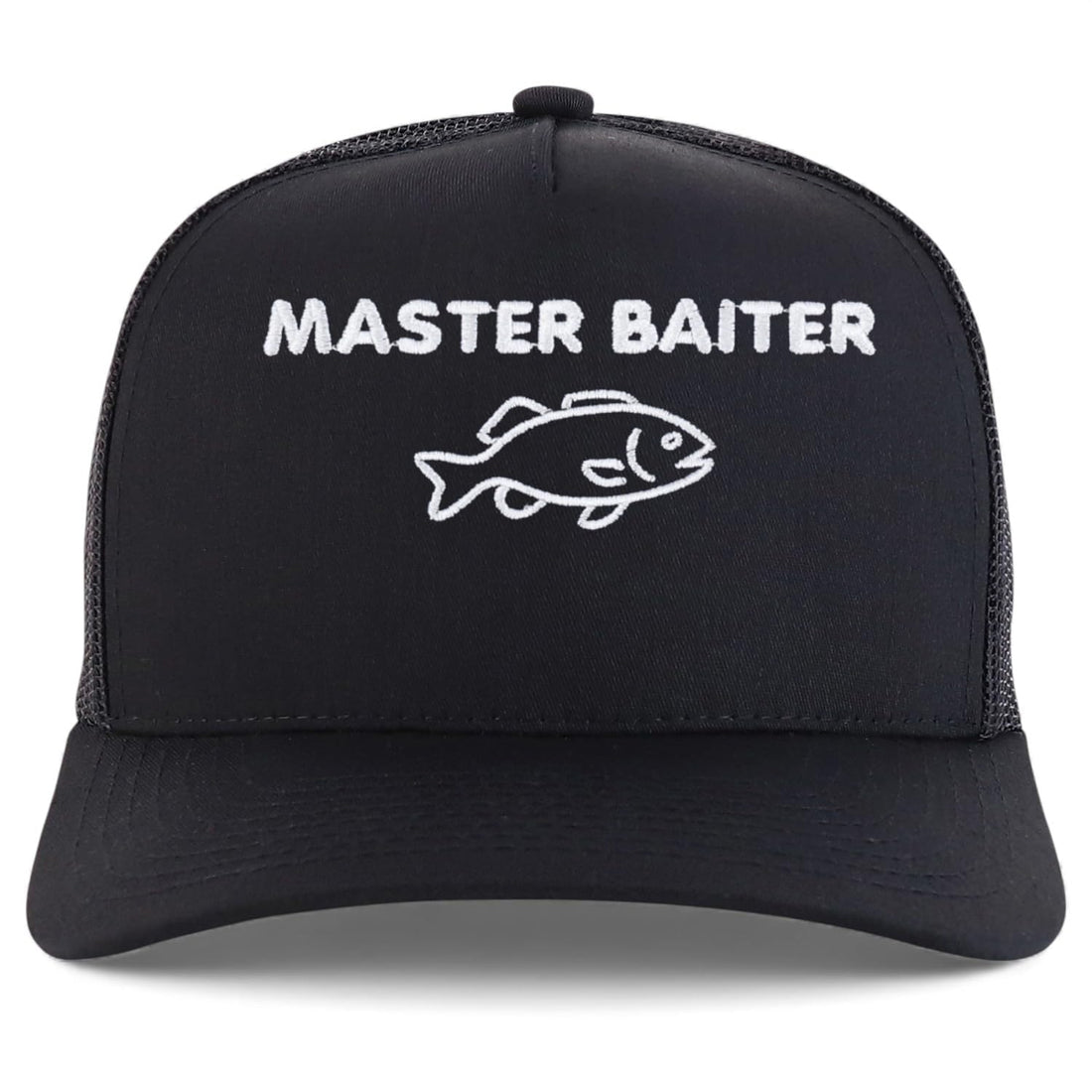 Trendy Apparel Shop Master Baiterer Embroidered 5 Panel Snapback Trucker Cap