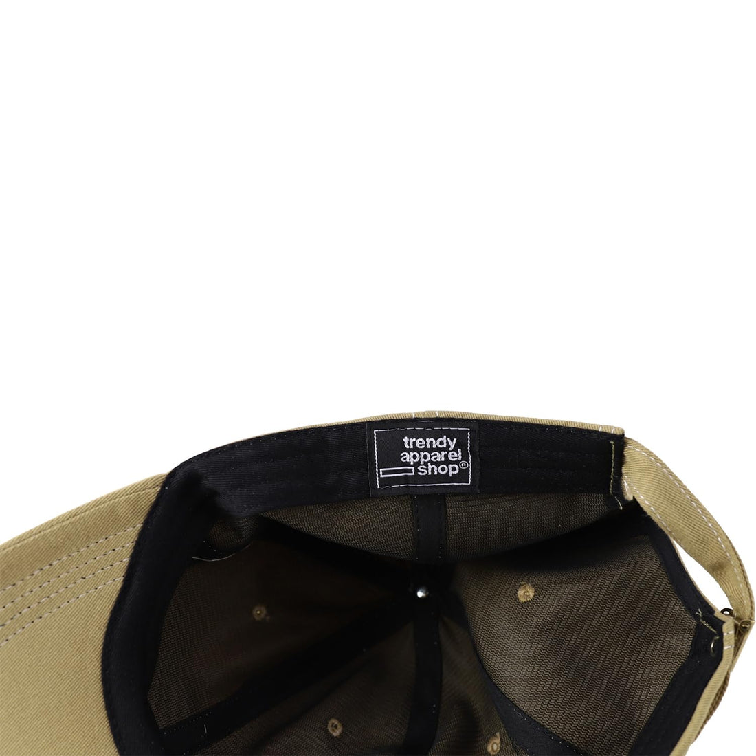 Trendy Apparel Shop XXL Oversize Unstructured Washed Cotton Ball Cap with White Stitching
