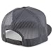 Trendy Apparel Shop Structured High Crown 5 Panel Round Flat Bill Trucker Cap