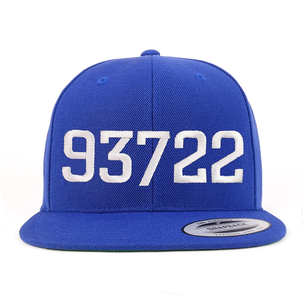 Trendy Apparel Shop 93722 Fresno CA Old English Embroidered Flatbill Snapback