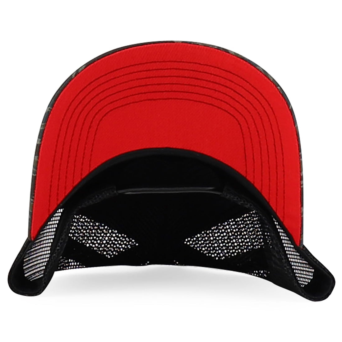 Trendy Apparel Shop 5 Panel Structured Crown Curved Bill Trucker Cap