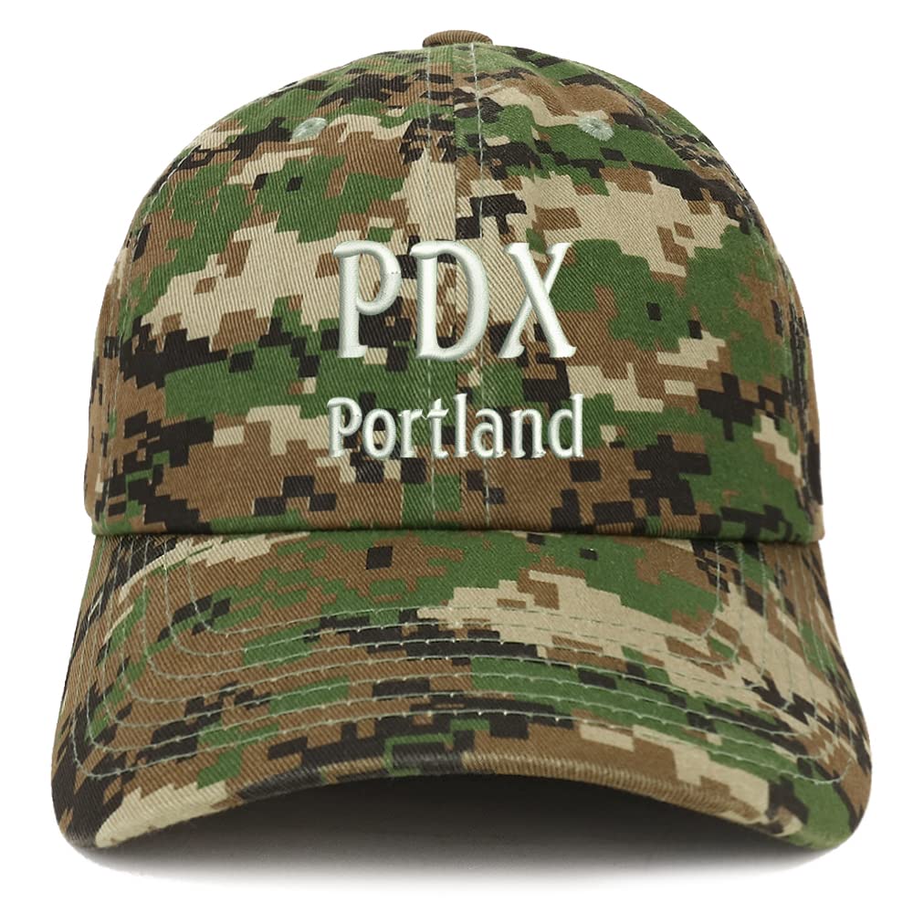 Trendy Apparel Shop PDX Portland Low Profile Soft Cotton Baseball Cap