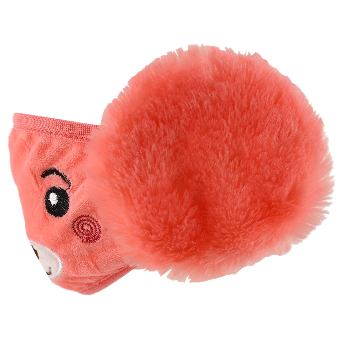 Trendy Apparel Shop Kids Winter Animal Face Breathable Bear Mask & Earmuffs