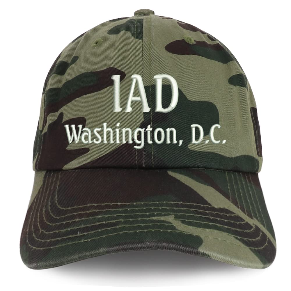 Trendy Apparel Shop IAD Washington DC Low Profile Soft Cotton Baseball Cap