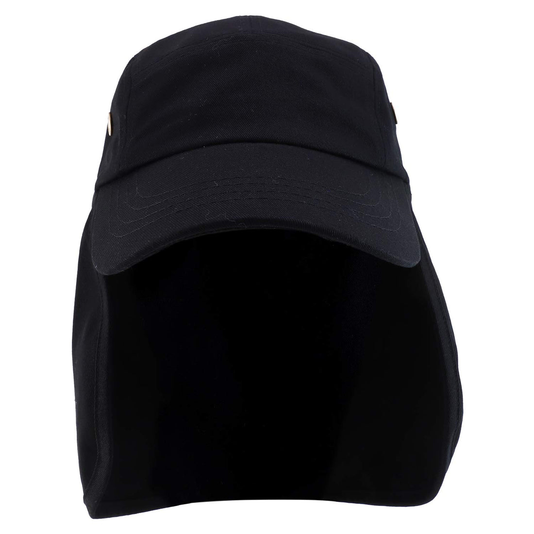 Trendy Apparel Shop XXL Oversized Large Cotton Bicycle Riders Cap with Neck Flap