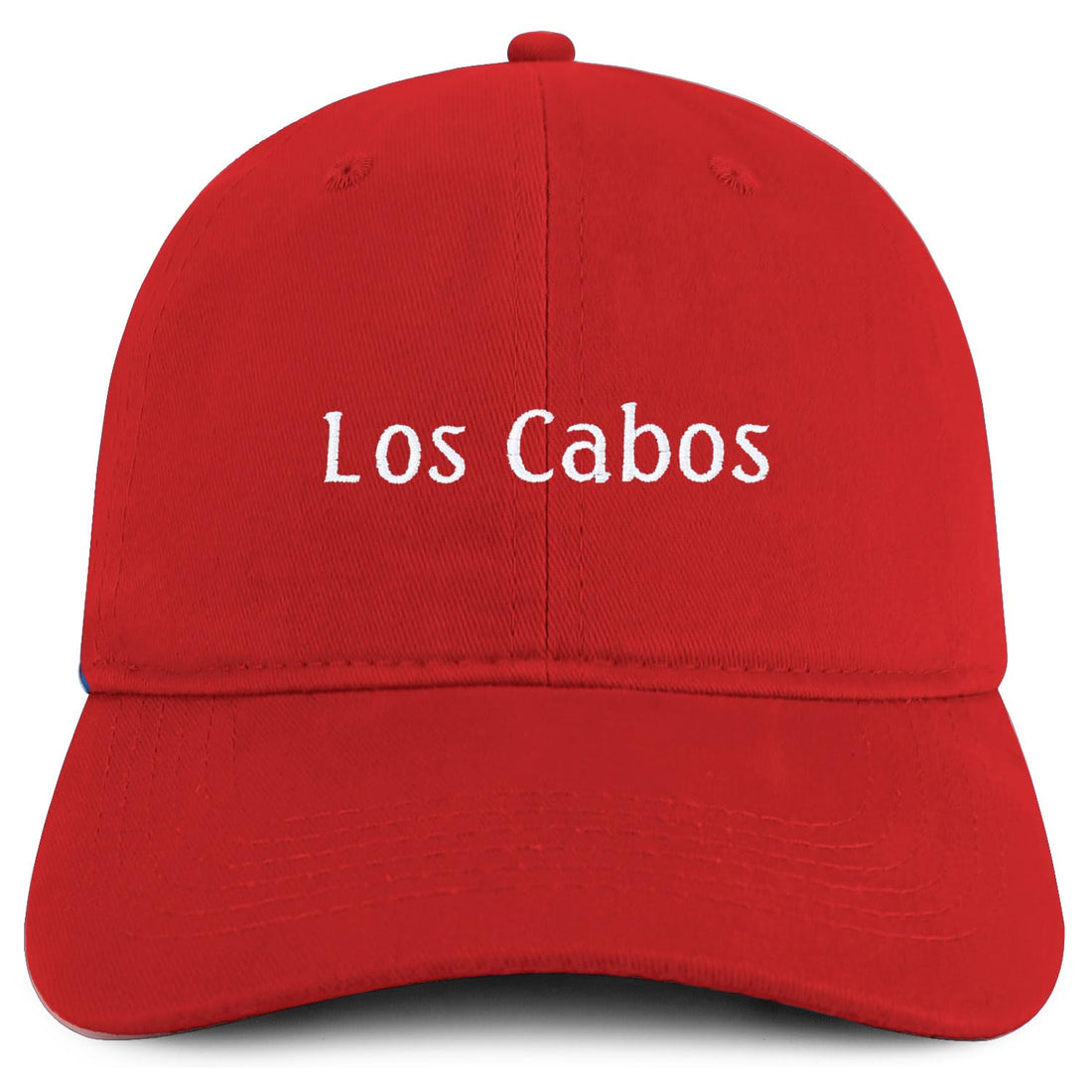 Trendy Apparel Shop Los Cabos Embroidered Cotton Unstructured Low Profile Dad Hat