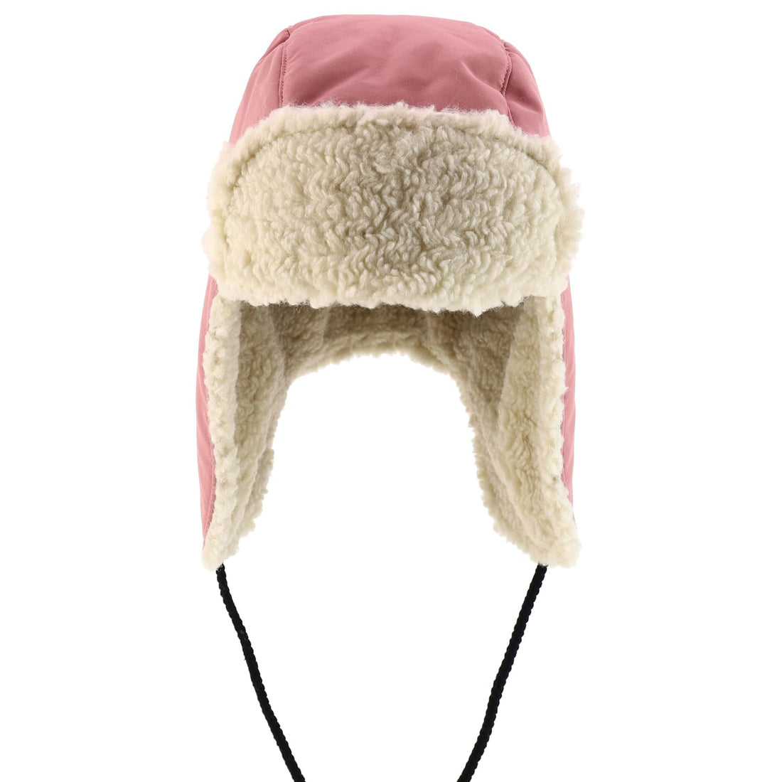 Trendy Apprel Shop Warm Winter Fur Ear Flaps Sherpa Lined Trooper Hat
