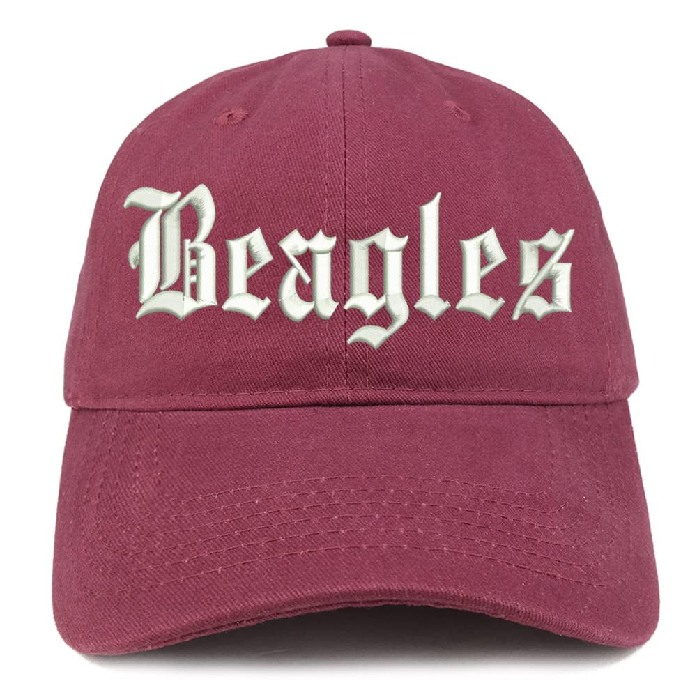 Trendy Apparel Shop Old English Beagles Low Profile Soft Cotton Baseball Cap