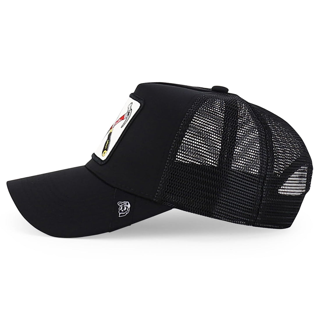Trendy Apparel Shop 5 Panel Structured Tool Theamed Design Trucker Cap
