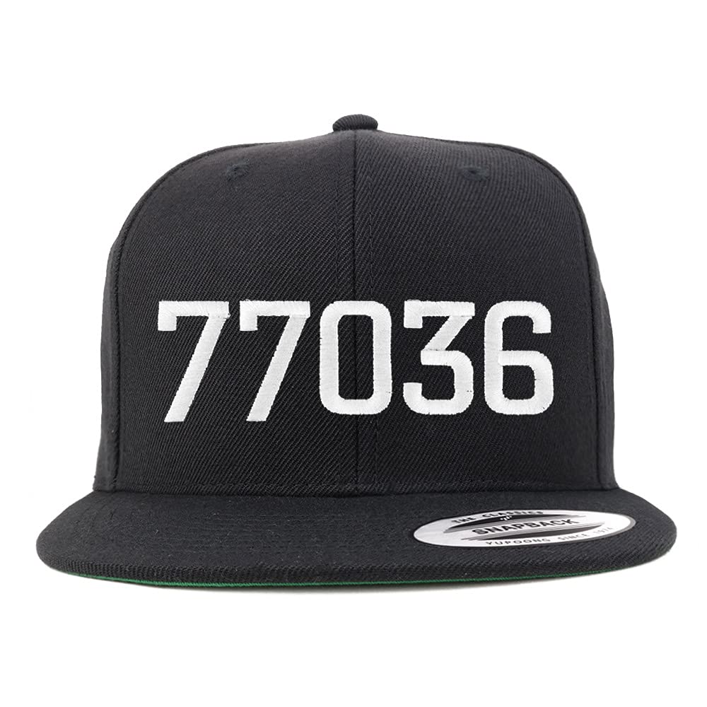 Trendy Apparel Shop 77036 Houston TX Old English Embroidered Flatbill Snapback