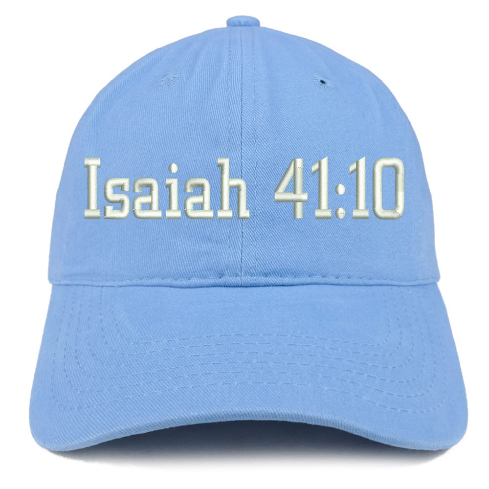 Trendy Apparel Shop Isaiah 41:10 Low Profile Soft Cotton Baseball Cap