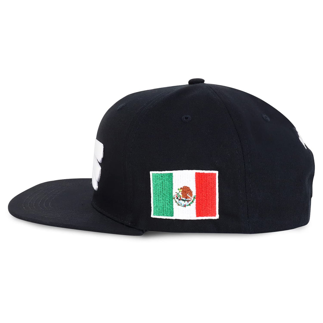 Hecho En Mexico Eagle 3D Embroidered Flat Bill Snapback Cap
