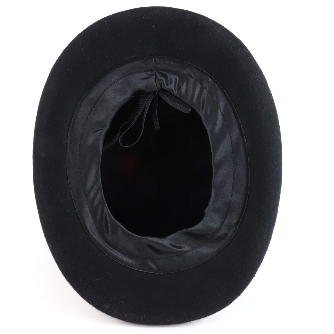Trendy Apparel Shop Men's Wool Felt Tall Crown Top Hat