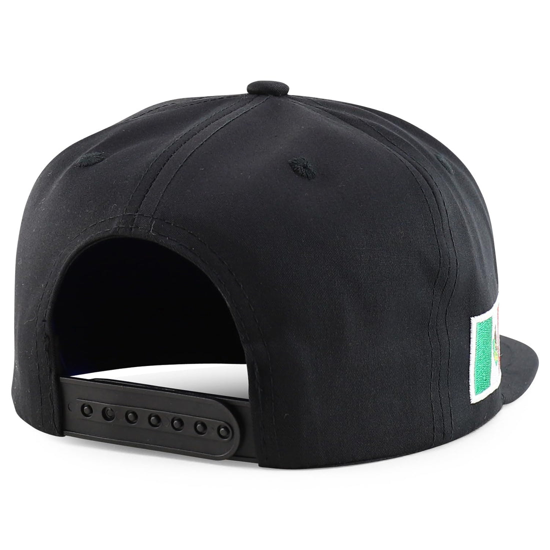 Trendy Apparel Shop Mexico El Tri Soccer Theme Embroidered Flatbill Snapback Cap