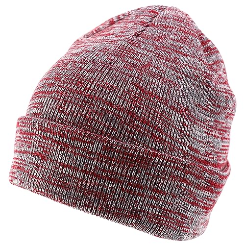 Trendy Apparel Shop Thick Acrylic Marled Long Beanie