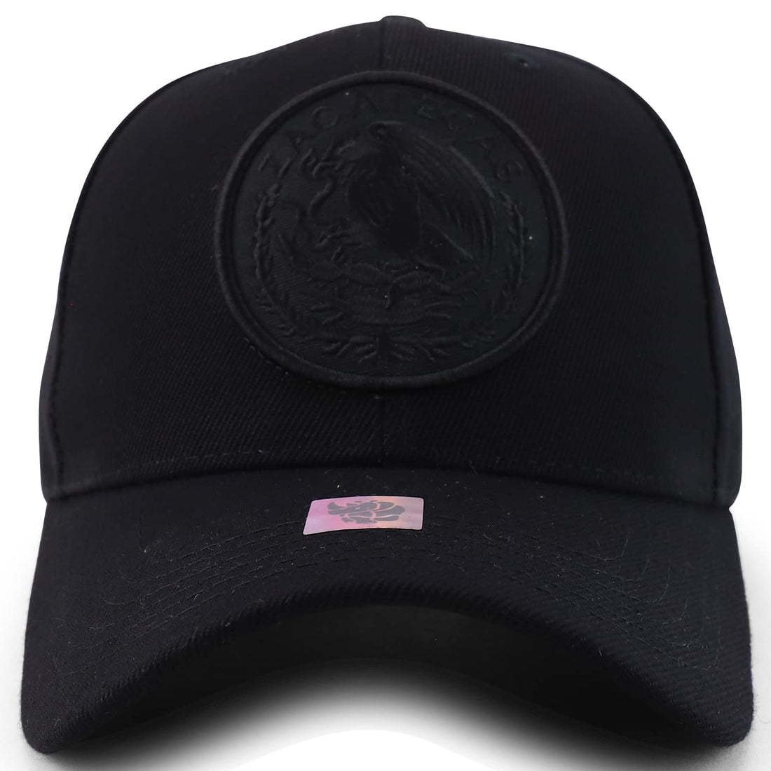 Trendy Apparel Shop Cities of Mexico Circular Logo Embroidered Structured Baseball Cap