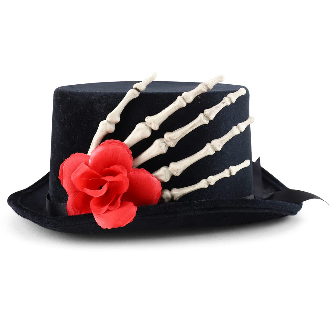 Trendy Apparel Shop Halloween Dia de Los Muertos Themed Costume Top Hat