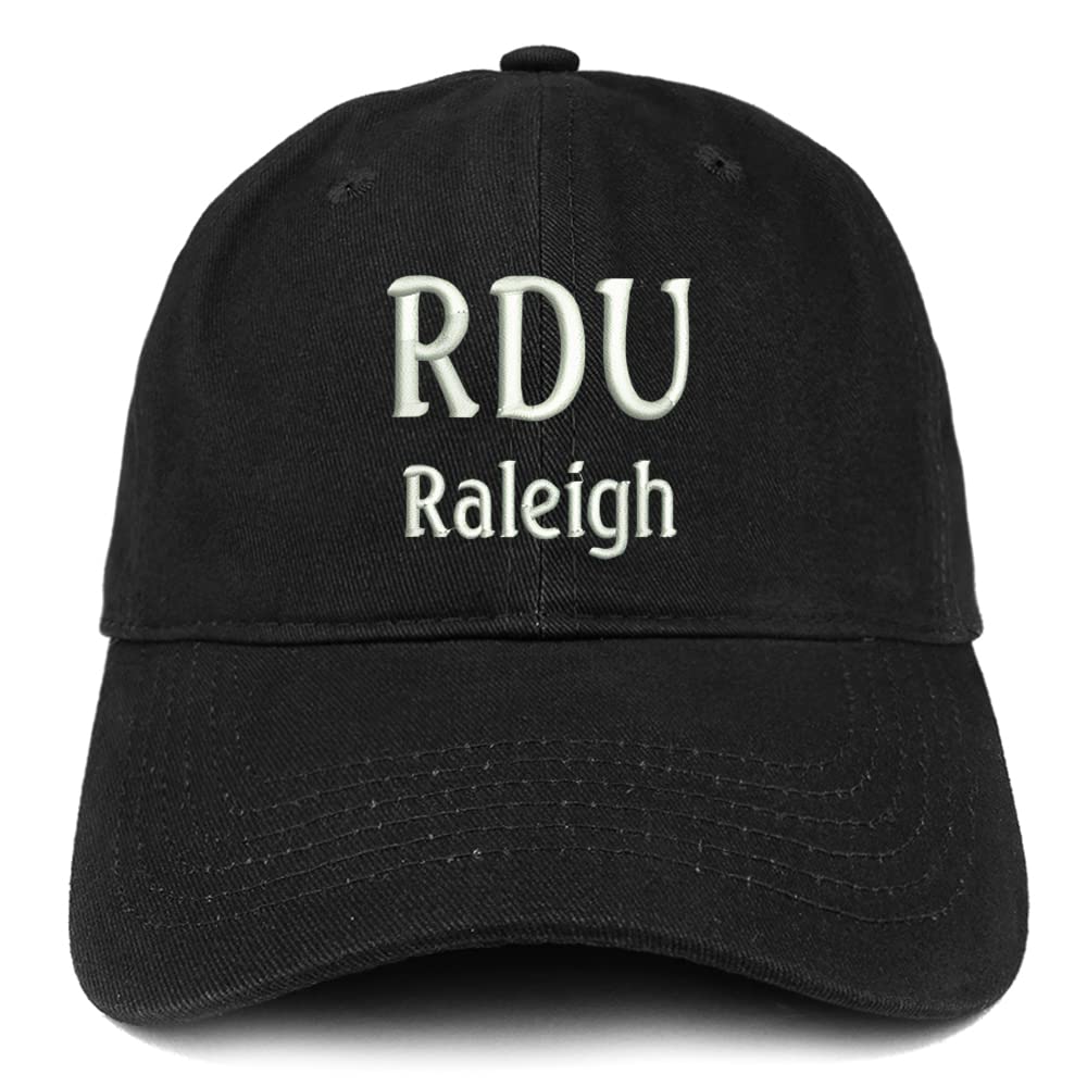 Trendy Apparel Shop RDU Raleigh Low Profile Soft Cotton Baseball Cap