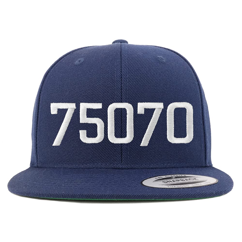 Trendy Apparel Shop 75070 McKinney TX Old English Embroidered Flatbill Snapback