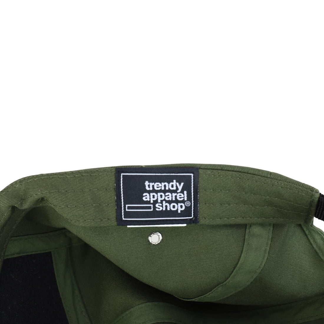 Trendy Apparel Shop XXL Oversized 5 Panel Cotton Bicycle Rider Cap - Olive - 2XL