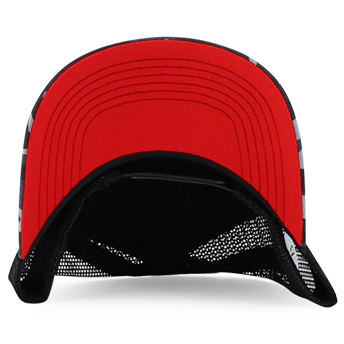 Trendy Apparel Shop 5 Panel Structured Crown Curved Bill Trucker Cap