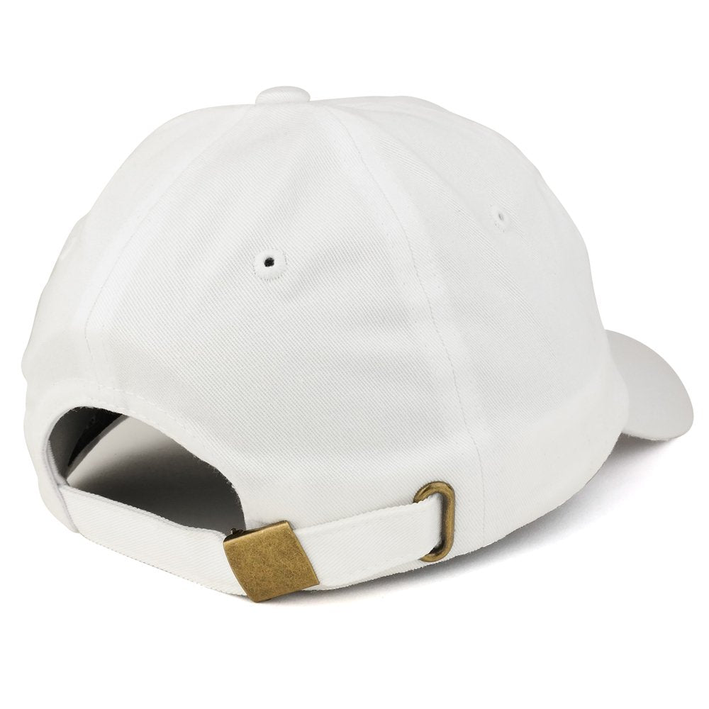 Trendy Apparel Shop Simple USA Flag Symbol Embroidered Unstructured Soft Cotton Dad Hat