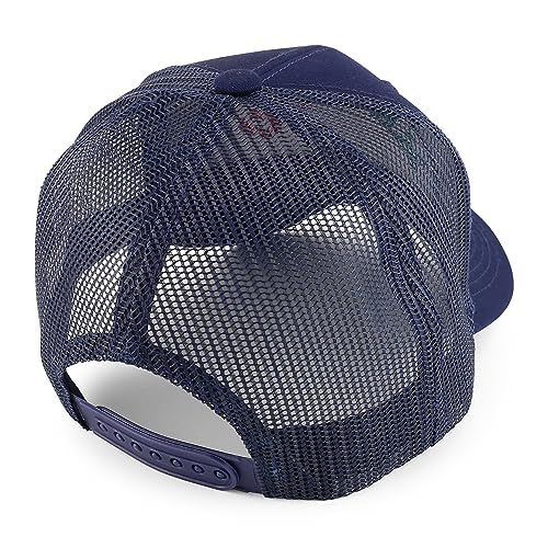 Trendy Apparel Shop Mexico 3D Patch Structured Mesh Snapback Baseball Cap