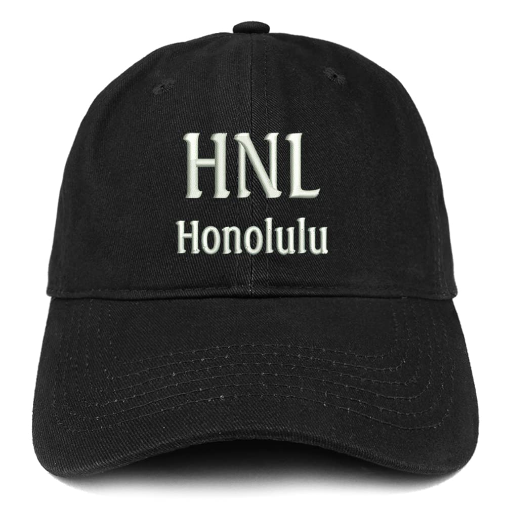 Trendy Apparel Shop HNL Honolulu Low Profile Soft Cotton Baseball Cap