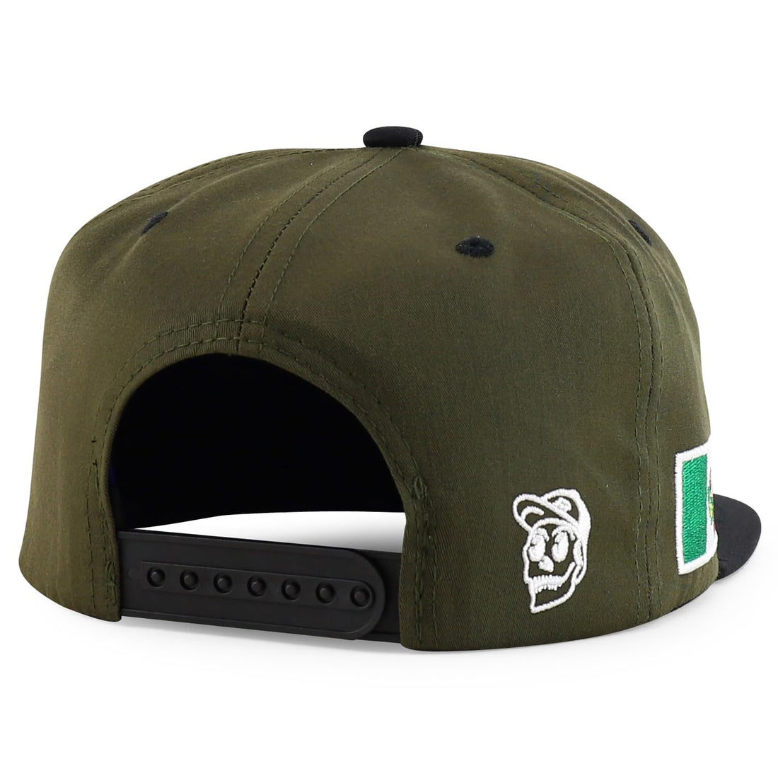 Trendy Apparel Shop 3D Rooster Embroidered Flat Bill Snapback Cap