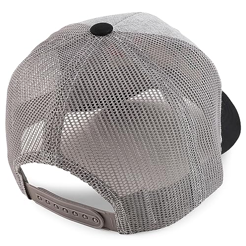 Trendy Apparel Shop Mexico 3D Patch Structured Mesh Snapback Baseball Cap