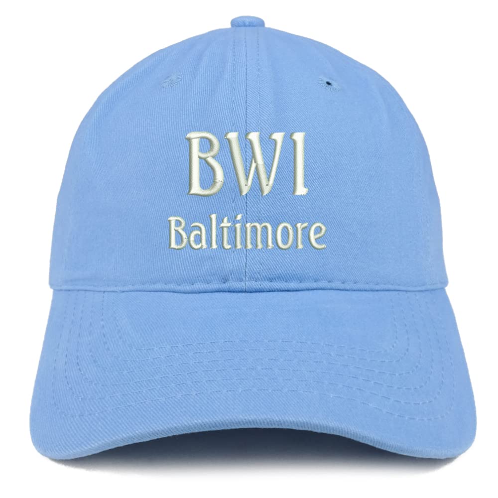 Trendy Apparel Shop BWI Baltimore Low Profile Soft Cotton Baseball Cap