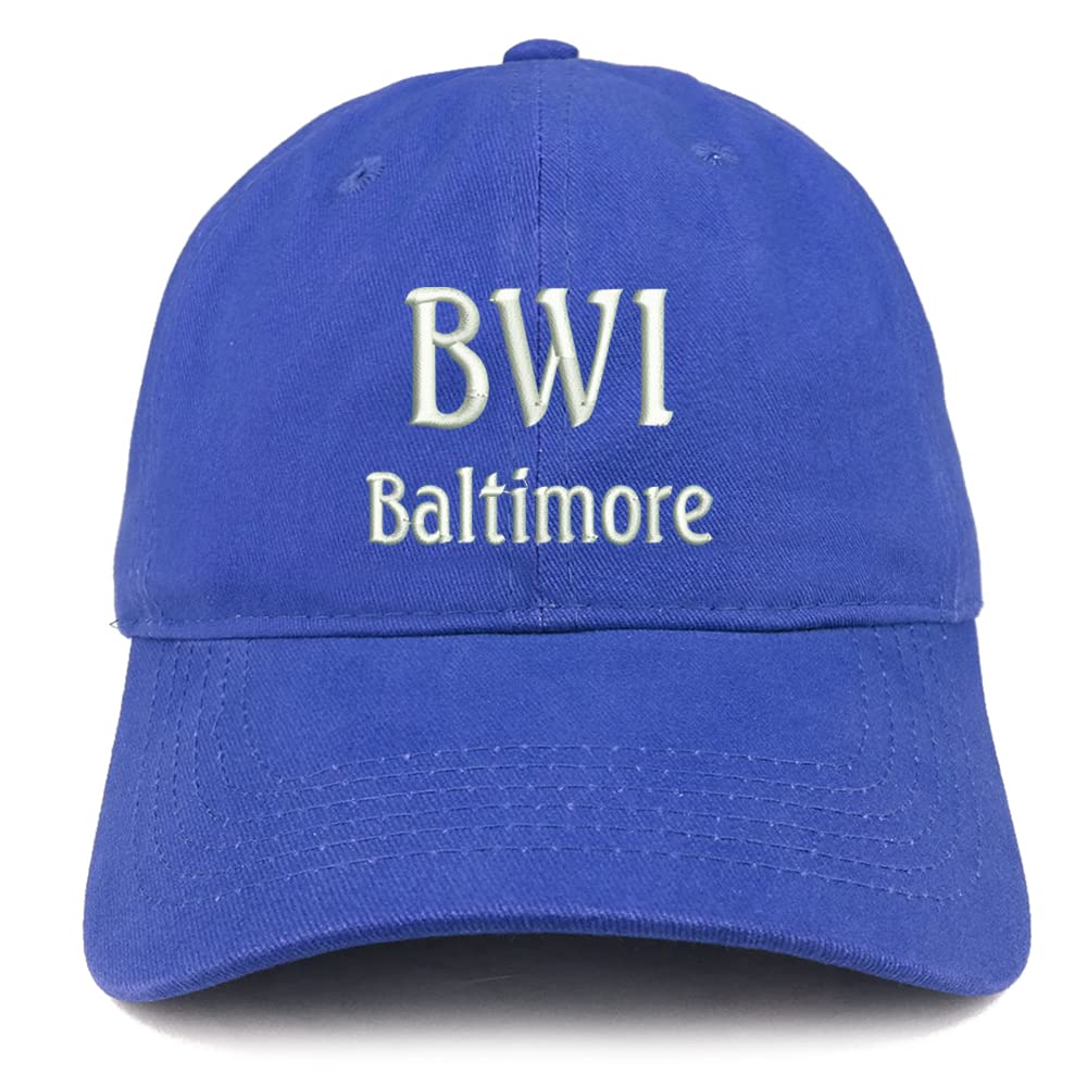 Trendy Apparel Shop BWI Baltimore Low Profile Soft Cotton Baseball Cap