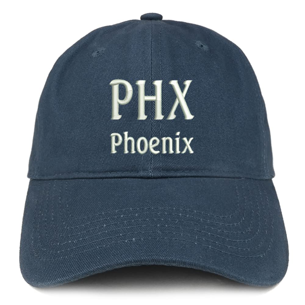Trendy Apparel Shop PHX Pheonix Low Profile Soft Cotton Baseball Cap