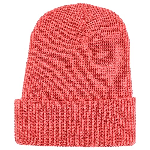 Trendy Apparel Shop Warm Waffle Knit Cuff Beanie