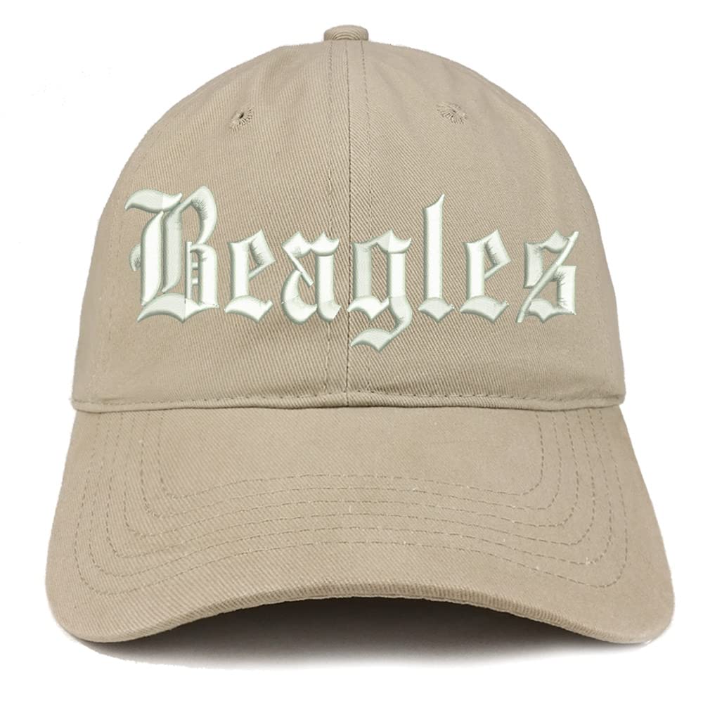 Trendy Apparel Shop Old English Beagles Low Profile Soft Cotton Baseball Cap