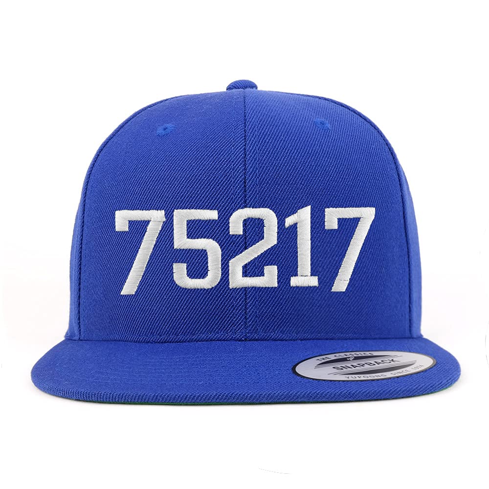 Trendy Apparel Shop 75217 Dallas TX Old English Embroidered Flatbill Snapback
