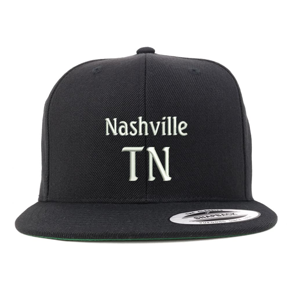 Trendy Apparel Shop Nashville TN Embroidered Flatbill Snapback
