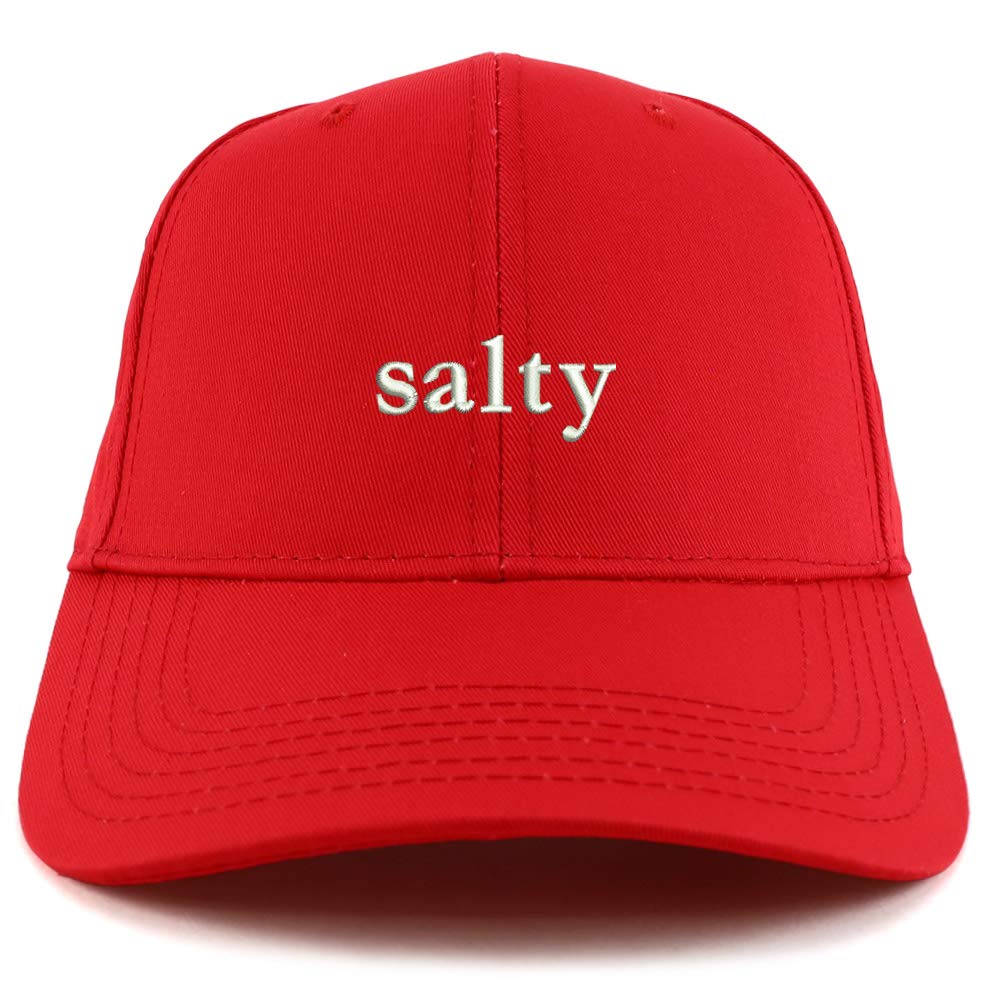 Trendy Apparel Shop Salty Embroidered Sturctured Baseball Cap