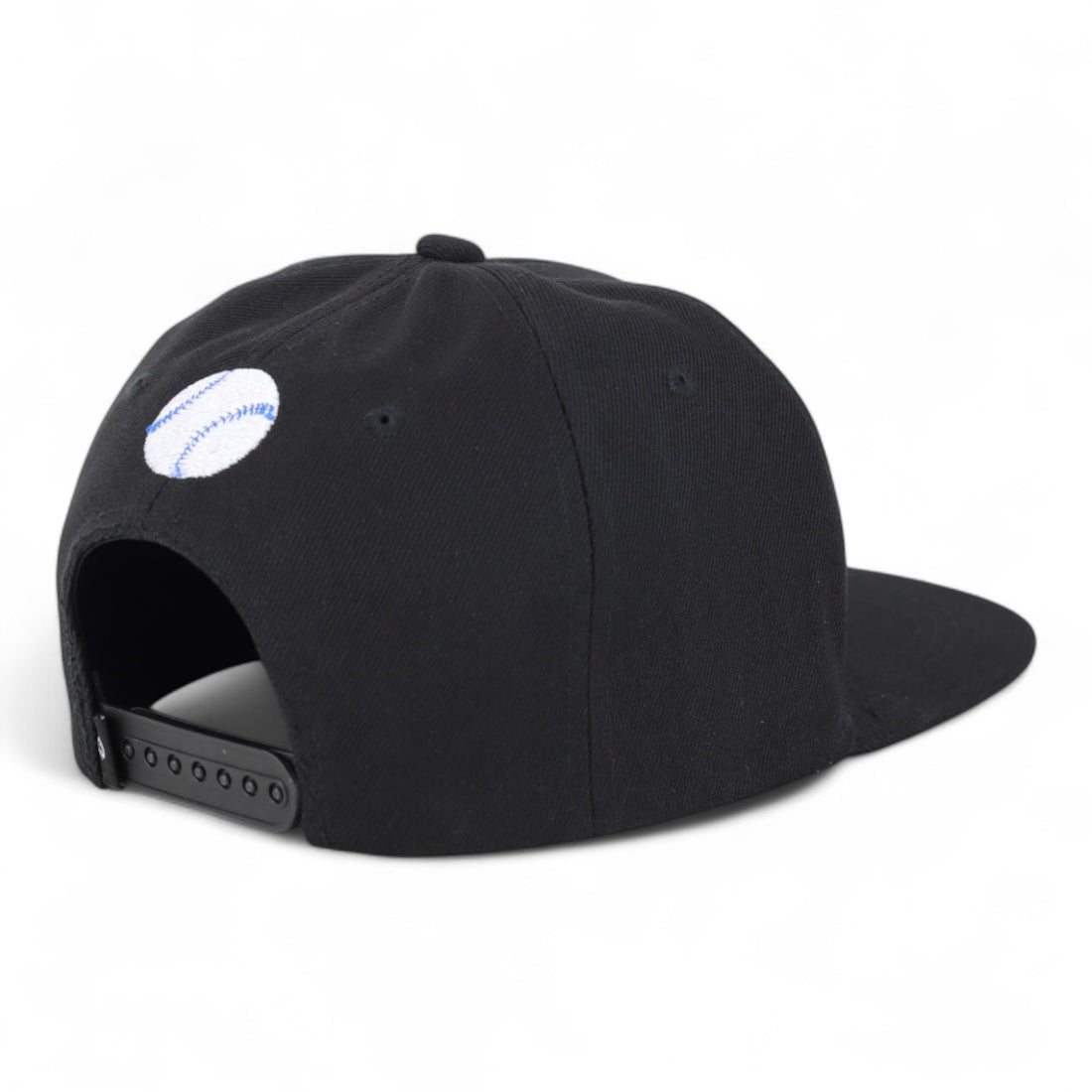 Trendy Apparel Shop Puerto Rico Embroidered Round Flat Bill Snapback Cap