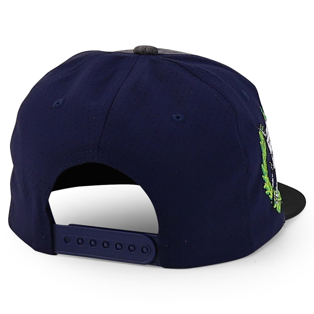 Trendy Apparel Shop Central America States Embroidered Mesh Back Flat Bill Cap