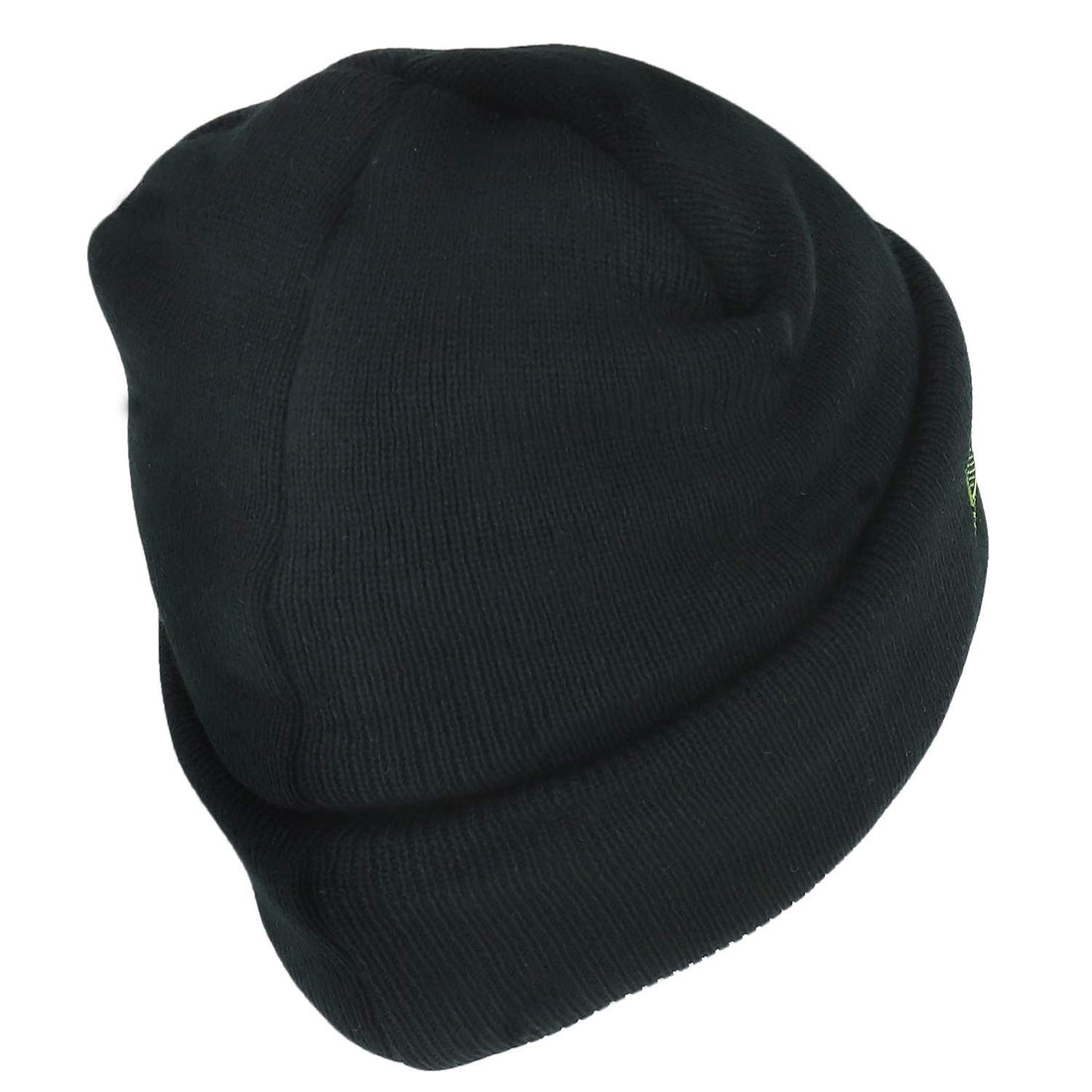 Trendy Apparel Shop Heavy Duty USA Flag Solid Cuffed Beanie with Thinsulate