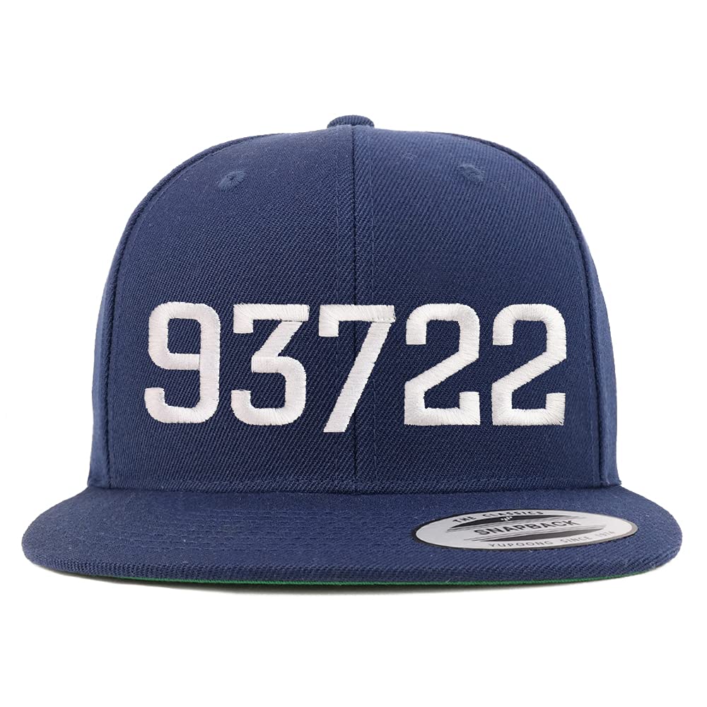 Trendy Apparel Shop 93722 Fresno CA Old English Embroidered Flatbill Snapback