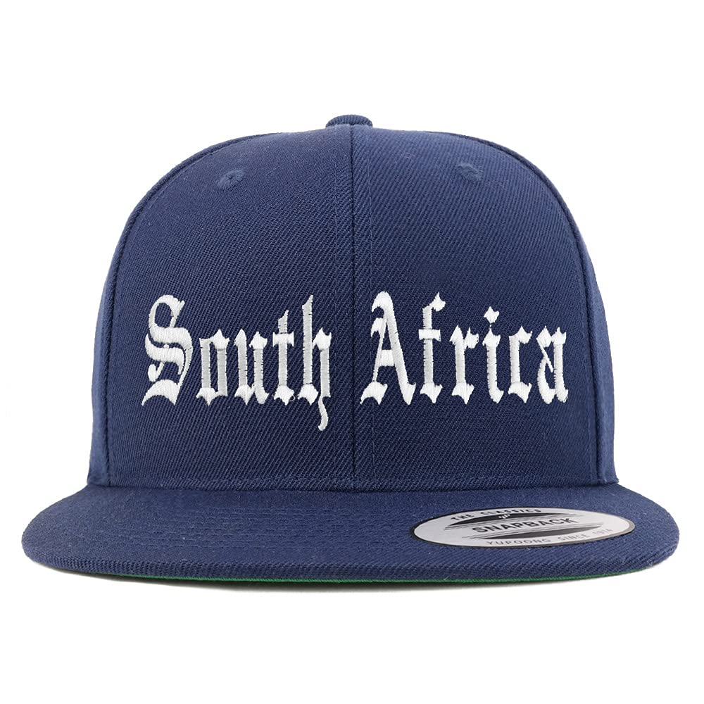 Trendy Apparel Shop South Africa Old English Embroidered Flatbill Snapback