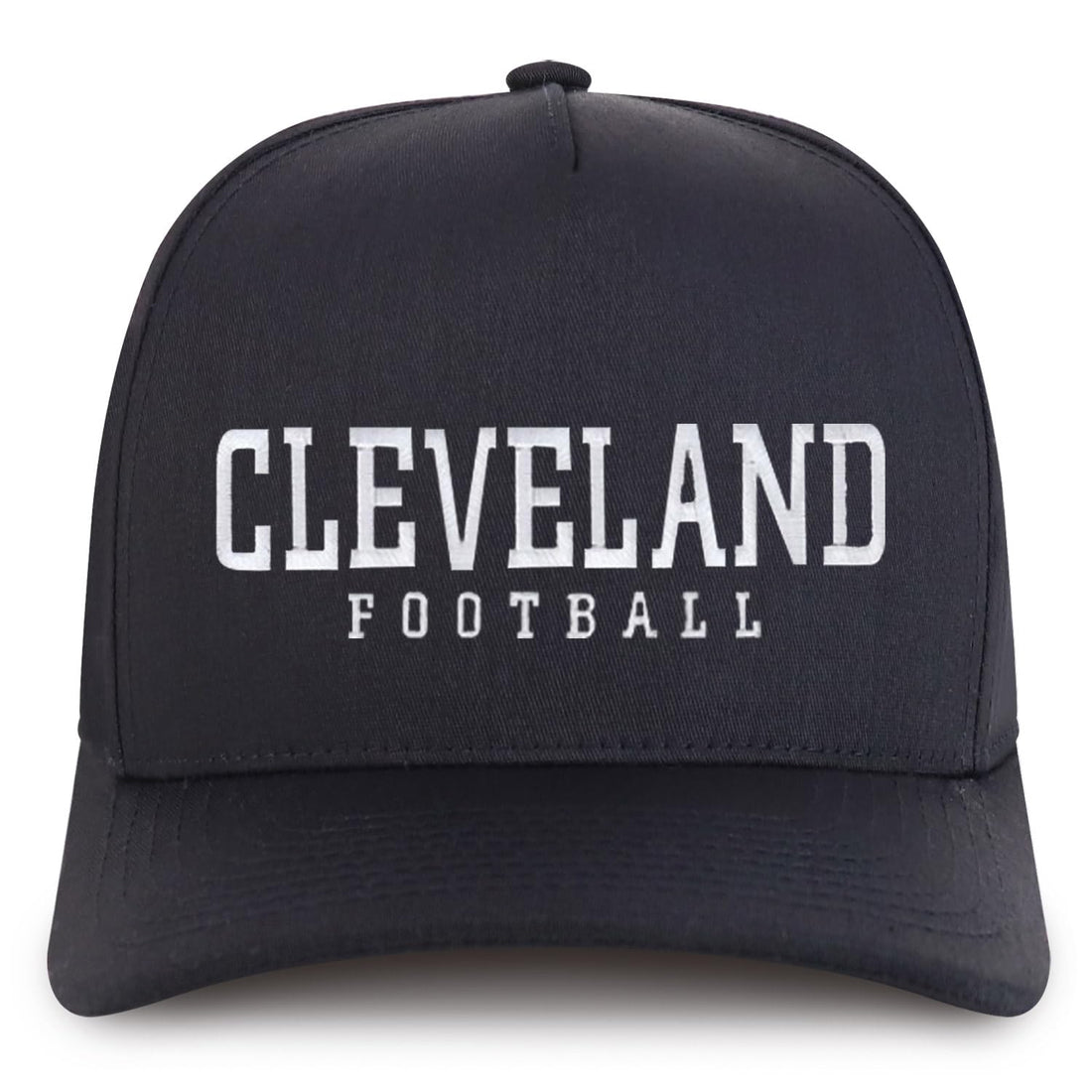 Trendy Apparel Shop Cleverland Embroidered 5 Panel Structured Baseball Cap