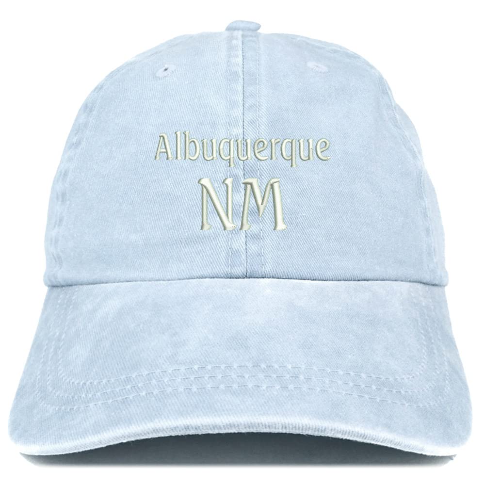 Trendy Apparel Shop Albuquerque NM Embroidered Pigment Dyed Washed Baseball Cap