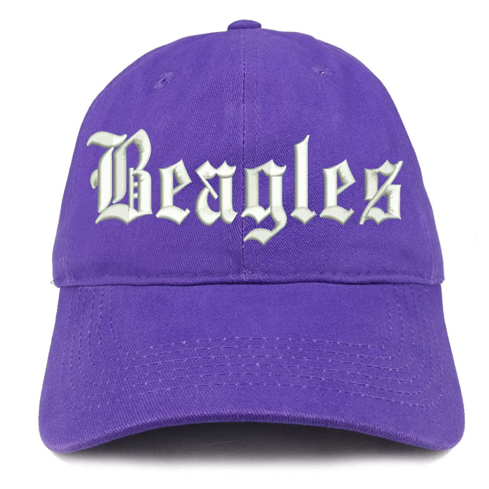 Trendy Apparel Shop Old English Beagles Low Profile Soft Cotton Baseball Cap