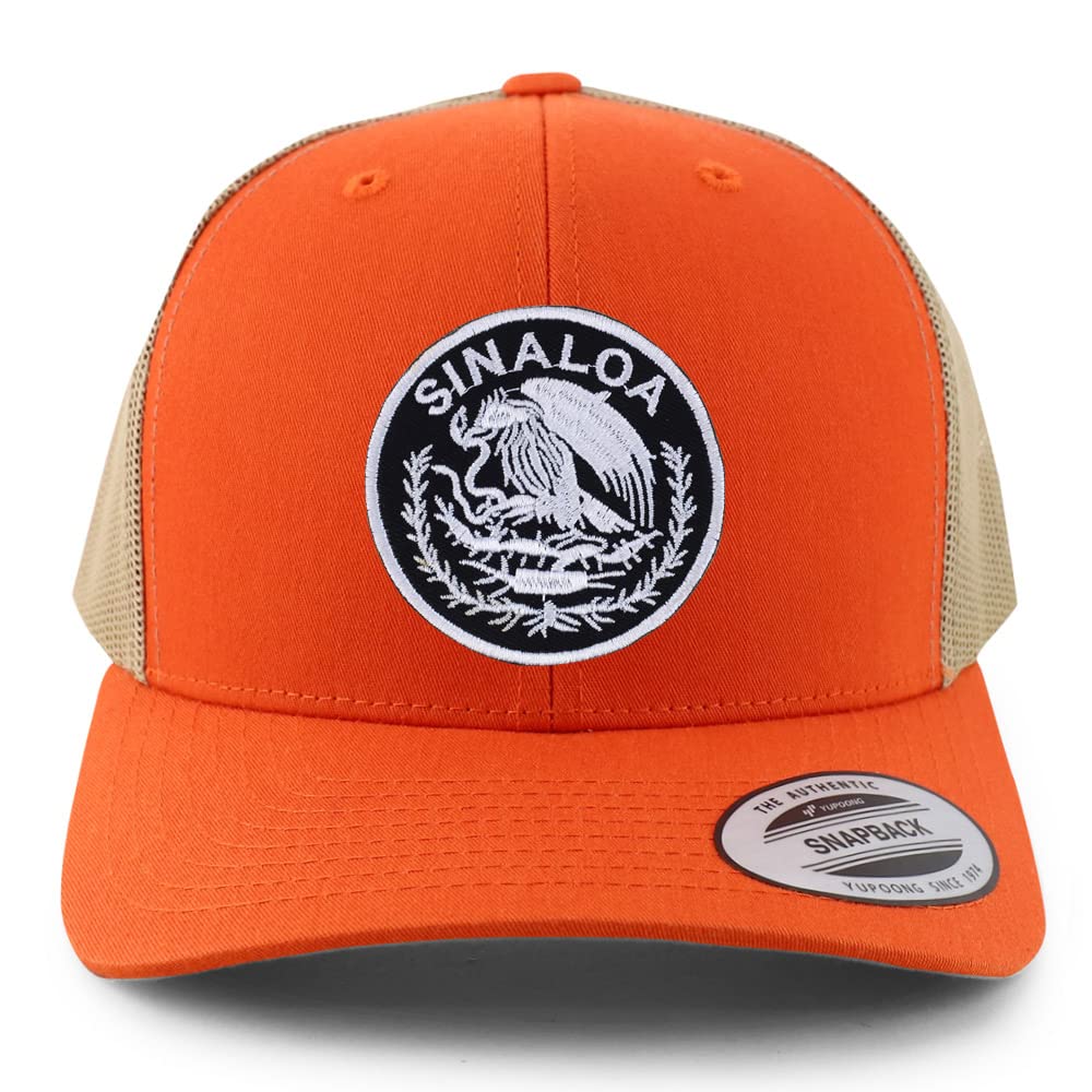 Trendy Apparel Shop Sinaloa Mexico Patch 6 Panel Trucker Mesh Cap