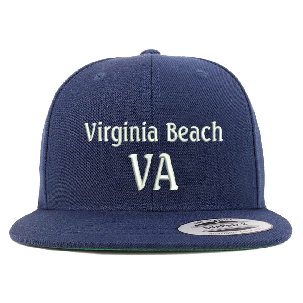 Trendy Apparel Shop Virginia Beach VA Embroidered Flatbill Snapback