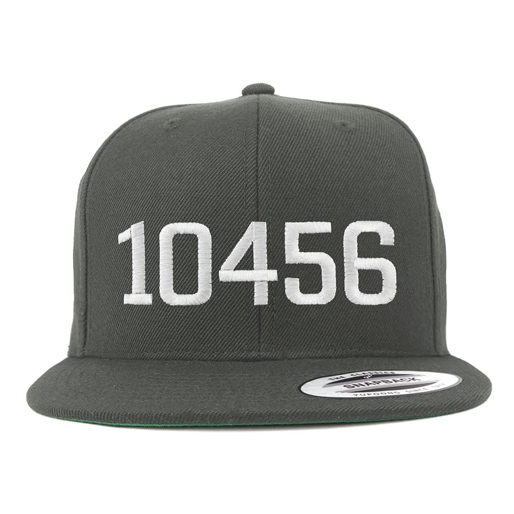 Trendy Apparel Shop 10456 Bronx NY Old English Embroidered Flatbill Snapback