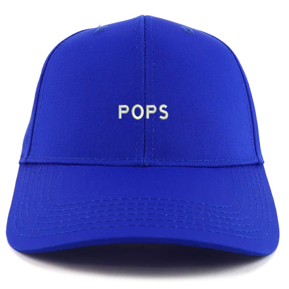 Trendy Apparel Shop Pops Embroidered Sturctured Baseball Cap